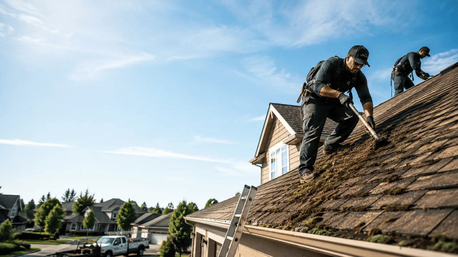 Roof Moss Removal in Moscow, IA near me